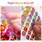 3165 Pcs Gem Stickers for Crystal Crafts – Self-Adhesive Stickers and Sticker Earrings, Children’s Craft Supplies in Various Shapes and Sizes